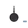 PACK DE 3 SARTENES ANTIADHERENTE ALUMINIO 16 20 22 CM