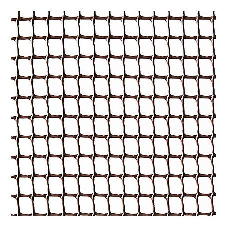 MALLA PLAST. MARRON 10X10 MM APROX BALCONET