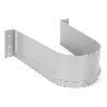 SALVA SIFON BILE PARA BAÑOS PLASTICO GRIS  PARA CAJÓN DE ESPESOR 16MM.