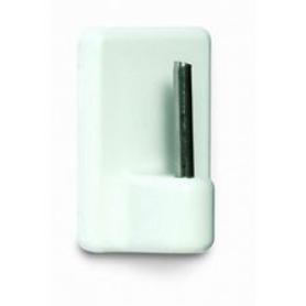 BRINOX PERCHA VISILLO ADHES.PLAST+INOX-BLANCO BLIS-4 UND B50060B