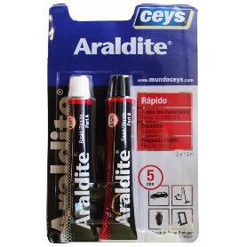 SOLDADURA EN FRIO ARALDITE RAPIDA 15+15 5 MINUTOS 510207
