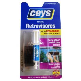 ADHESIVO RETROVISOR CEYS 1GR + MALLA 501020