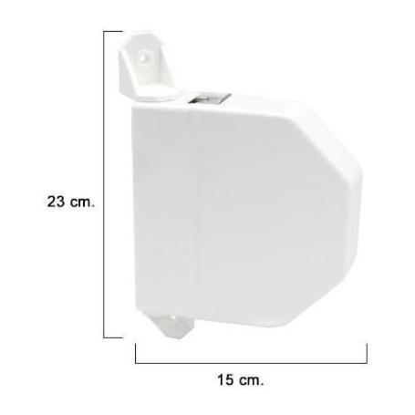 PERSIANA RECOGEDOR ABATIBLE GRAND BLANCO SIN CINTA 22MM 06010001