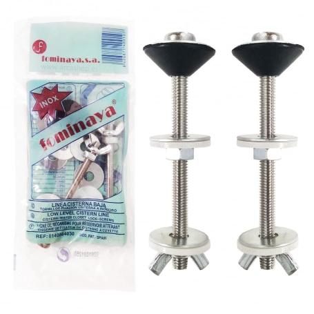 TORNILLOS FIJACION INOX TAZA AL TANQUE (JUEGO 2 UND) 14038