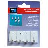 PERCHA ADH.2019 INOX.BLISTERX4 UDS.