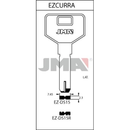 LLAVES JMA SEGURIDAD LATON MOD EZ-DS15