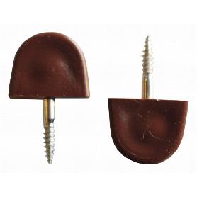 SOPORTES ESTANTE TORNILLO GRANDE MARRON A131