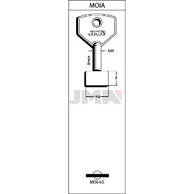 LLAVES JMA TIPO GORJA LATON MOD MOI-1G