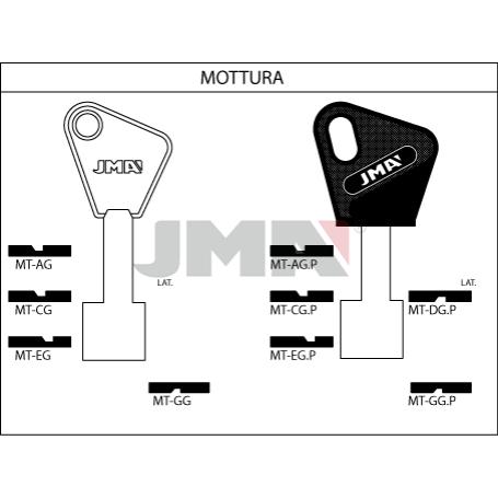 LLAVES JMA TIPO P MOD MT-AGP