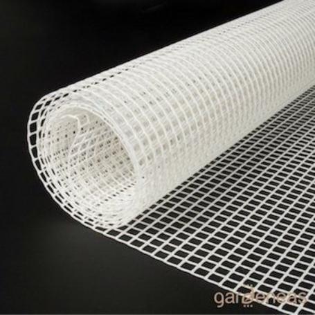 MALLA CUAD.1CM.BLANCA 1M. 25 MTS.