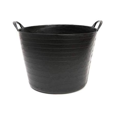 CAPAZO AGRICOLA PLASTICO 42 LT NEGRO 45X34X34CM