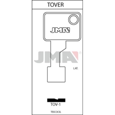 LLAVES JMA SEGURIDAD LATON ESPECIAL MOD TOV-1 NIK-G