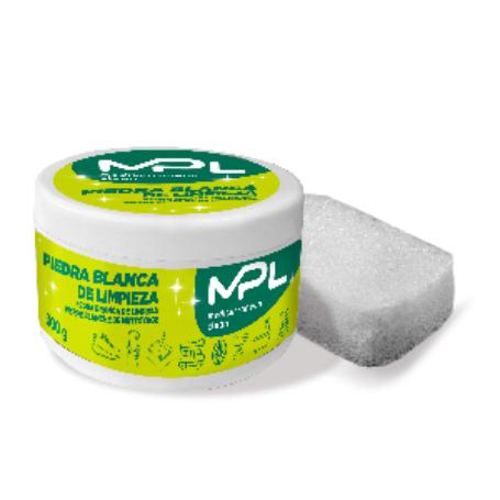 LIMPIADOR MULTIUSOS ECOLOGICO PIEDRA BLANCA PARA LIMPIEZA MPL BOTE 300 GRS.