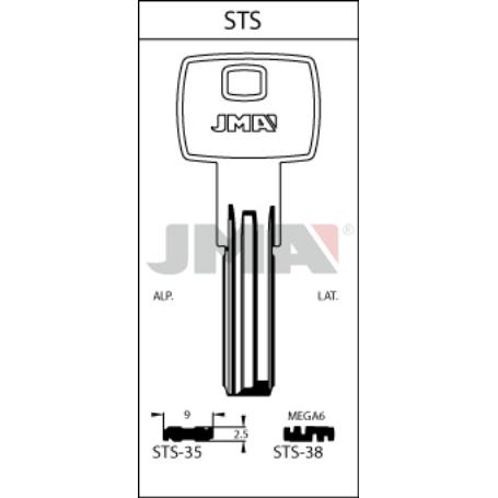 LLAVES JMA SEGURIDAD ALPACA MOD STS-35