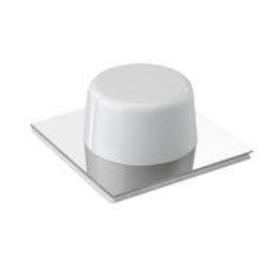 TOPE PUERTA ADHESIVO BLANCO-CROMO            A438