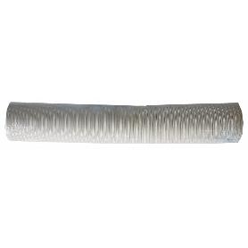 TUBO ALUM.FLEXIBLE 100MM.BLANCO 1.5MT.