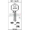 LLAVES FINSTOCK  JMA TIPO B MOD YA- 1I (CAJA 50 UNIDADES)