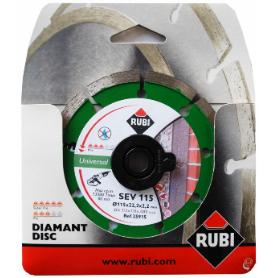 RUBI DISCO DIAMANTE SEGMENTADO GENERAL  OBRAS SEV-230 PRO 25916