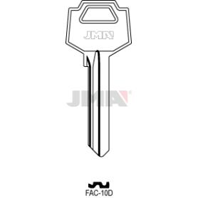 LLAVES JMA TIPO B MOD FAC-10D (CAJA 50 UNIDADES)