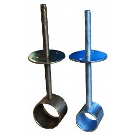 AMIG 681 | SOPORTE TUBO ARMARIO  2 | Ø20 MM | ACERO | ZINCADO