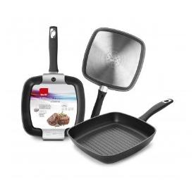 IBILI SARTEN GRILL ALU. INDUPLUS 28X28 CMS(5MM)400328