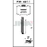 LLAVES JMA SEGURIDAD LATON MOD AMG- 8D