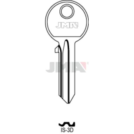 LLAVES JMA PROMO 50 LLAVES+5 GRATIS ACERO TIPO B MOD IS-3D (CAJA 50 UNIDADES)
