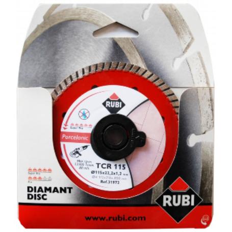 RUBI DISCO DIAMANT SUPERPRO PORCELANICO TCR 115X22,2X1,2MM 31972