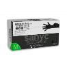 GUANTE NITRILO NEGRO DESECHABLE T- 9/L 100UDS