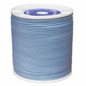 CUERDA AGUJA 5MM.X400 MTS BLANCA-AZUL