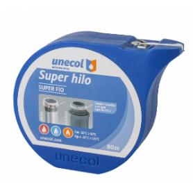 UNECOL SUPERHILO TEFLON CINTA DISPENSADOR DE 80 M 8410