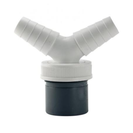 TOMA ELECTRO. PVC DOBLE TOMA 1 1/2-40