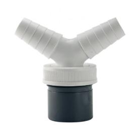 TOMA ELECTRO. PVC DOBLE TOMA 1 1/2-40