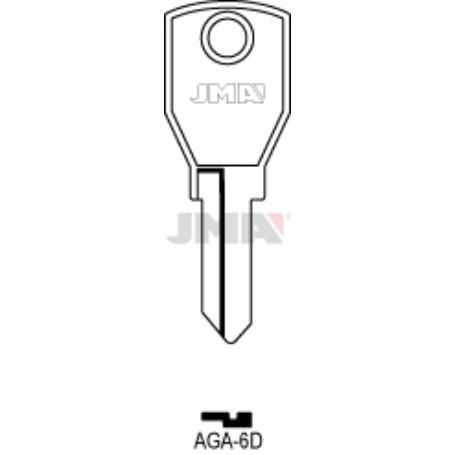 LLAVES JMA TIPO B MOD AGA- 6D (CAJA 50 UNIDADES)