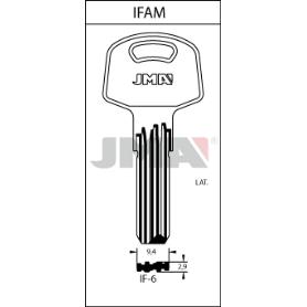 LLAVES JMA SEGURIDAD LATON MOD IF- 6