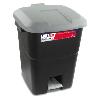 CUBO PEDAL TAYG 50 LTS NEGRO-GRIS