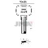 LLAVES JMA SEGURIDAD ALPACA MOD TOV-5 (BATON)