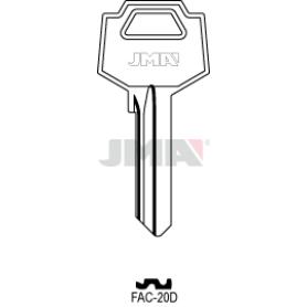 LLAVES JMA TIPO C MOD FAC-20D (CAJA 50 UNIDADES)