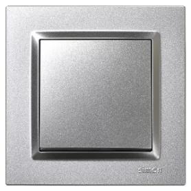 SIMON CONMUTADOR CRUCE ALUMINIO SERIE 10 F1090251026