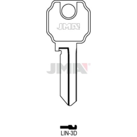 LLAVES JMA TIPO A MOD LIN- 3D (CAJA 50 UNIDADES)