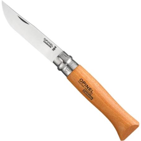 OPINEL NAVAJA CARBONO Nº9 VIROLA BLOQUEO HOJA 9,0 CM 04429VRN