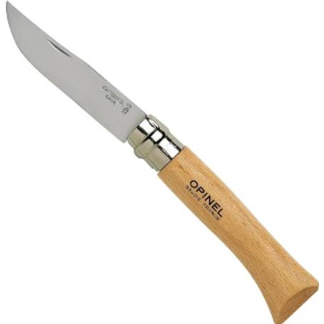OPINEL NAVAJA INOX Nº9 VIROLA BLOQUEO HOJA 9,0CM 04429VRI