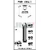 LLAVES JMA SEGURIDAD LATON MOD CI-48