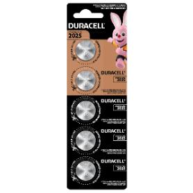 DURACELL PILA LITIO  3V BOTON 20ØX2.5MM BLISTER 5 U.  DL-CR 2025