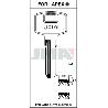 LLAVES JMA SEGURIDAD LATON MOD AP-1D