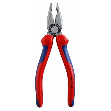 KNIPEX ALICATE UNIVERSAL 0302-160 MANGO PLASTICO BICOLOR