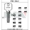 LLAVES JMA SEGURIDAD LATON MOD CI-21
