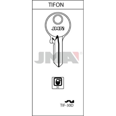 LLAVES JMA TIPO B MOD TIF-30D (CAJA 50 UNIDADES)
