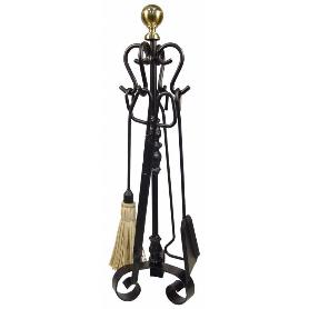 JUEGO CHIMENEA 4 PZAS.10031