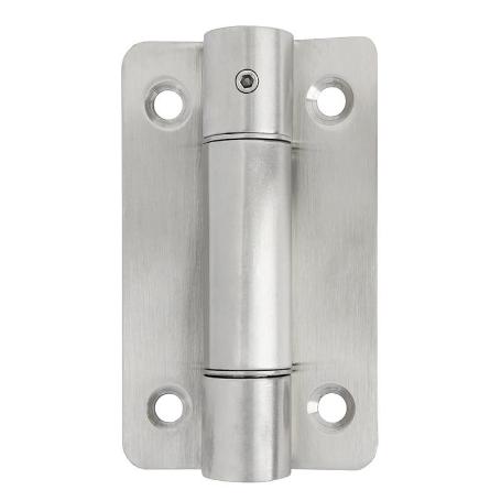 BISAGRA PLANA CABINE MUELLE 90X52X2 INOXIDABLE INOXIDABLE 304 CON MUELLE